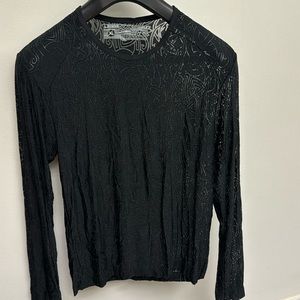 Vintage mens L Homme tattoo long sleeve xl slim fit France